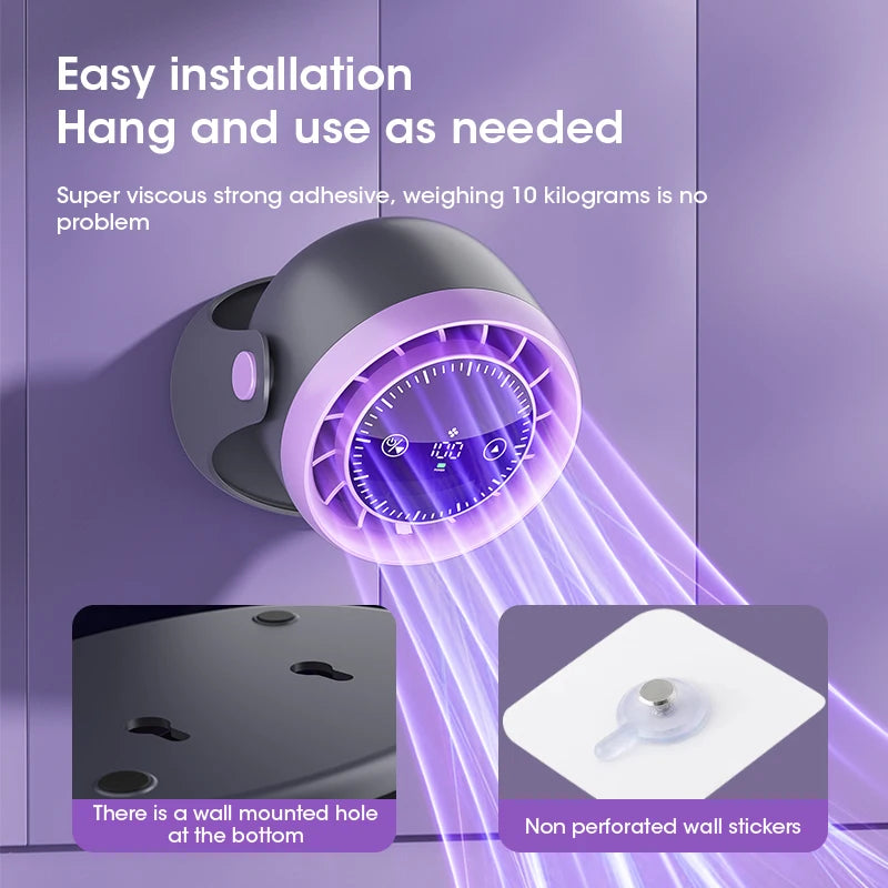 Portable Touchscreen Mini Desk Fan