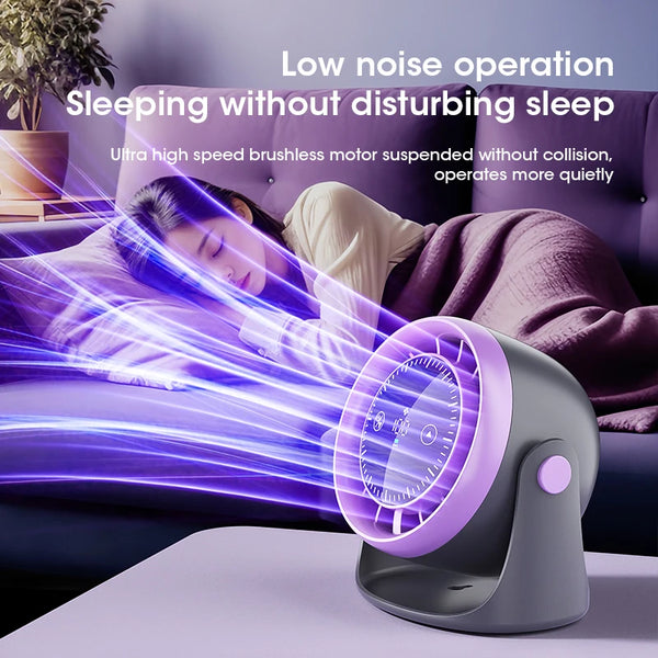 Portable Touchscreen Mini Desk Fan