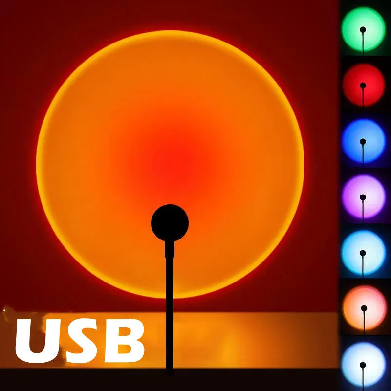 Sunset Glow USB Projector