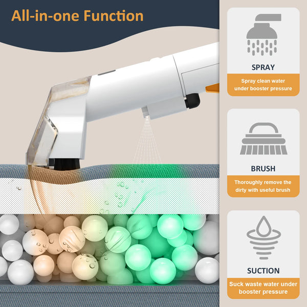 RapidClean Pro Spot Carpet Cleaner